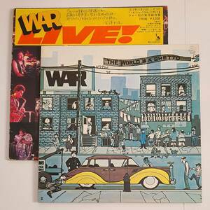 ウォー■世界はゲットだー■WAR■ライブ2LPおまけ■シスコ・キッド■リー・オスカー■THE WOR LD IS A GHETTO■名盤■