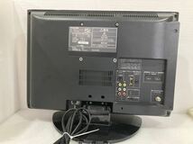 YK8578 TOSHIBA 東芝 REGZA 19A8000 液晶カラーテレビ 19インチ　リモコン欠品　現状品　1206_画像3