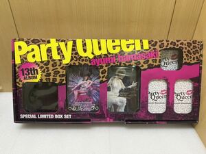 YK8772 未使用浜崎あゆみ　Party Queen 13th アルバム Special Limited Box Set CD欠品　現状品　1215