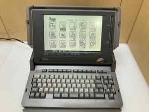 YK8831 TOSHIBA Rupo JW98W 東芝パーソナルワープロ 本体のみ　通電確認済　ジャンク品　現状品　1220