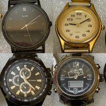 YK8307 腕時計 34点まとめ Casio／ALBA ／seiko／citizen／CURREN／Salvatore marra／P GUIONNET／他 現状品 1123_画像9