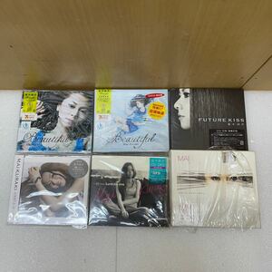 YK8732 倉木麻衣　DVD CD まとめ　ALL MY BEST／FUTURE KISS／Beautiful／一秒ごとにLove for you／他　未開封あり　現状品　1216