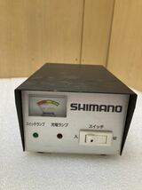 YK8948 シマノ SHIMANO BT-0019 バッテリー充電器 バッテリーチャージャー 通電確認済　現状品　1227_画像3