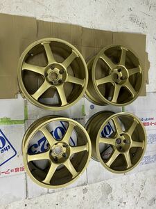 希少　AVS モデル6 17インチ 8J35 2本 9J35 2本　ヨコハマホイール　モデ6 JDM DRIFT 4本セット