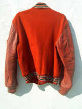 ■80S!Golden Bear MADE IN CALIFORNIA USA Award Jacket★老舗 アメカジ ゴールデンベア ノスタルジック スタジャン ★ジービースポーツ♂_画像5