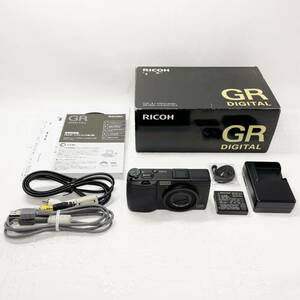 ★☆【良品・動作良好】RICOH デジタルカメラ GR DIGITAL【初代】シャッター回数491回 813万画素 動画 マグネシウムボディ リコー☆★