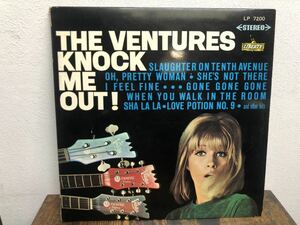 ■ The VENTURES KNOCK ME OUT! ベンチャーズ　ノックミーアウト　LP レコード　赤盤　ジャケ買い！