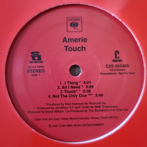 ◆2LP◆ 　 AMERIE 　touch プロモオンリー 