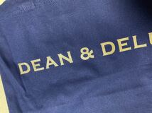 限定カラー　DEAN&DELUCA トートバッグ ネイビー　L_画像2