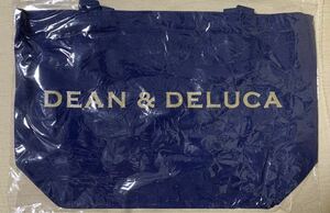 限定カラー　DEAN&DELUCA トートバッグ ネイビー　L