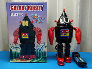 ★訳あり ギャラクシーロボット 復刻版 、乾電池式 GALAXY ROBOT 三角ロボット コレクション 箱付 雑貨★