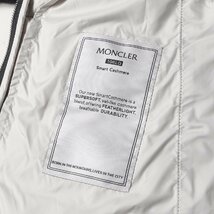 美品 MONCLER モンクレール ダウン ジャケット サイズ:3 23SS カシミア ウール ナイロン ハイネック ダウンジャケット ACORUS ネイビー_画像4