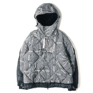 美品 Sacai サカイ ジャケット サイズ:2 Dr. Woo バンダナ柄 中綿 (Bandana Print Jacket 20-02332M) ブルゾン コーデュロイ 20AW