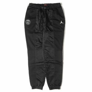 NIKE Nike 19AW Paris Saint Germain JORDAN Paris Saint-German Jordan heavy nylon truck pants black collaboration L