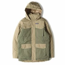 Patagonia パタゴニア ダウン ジャケット サイズ:M サンダークラウド ダウン パーカー Thunder Cloud Down Parka オリーブ ベージュ_画像1