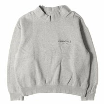 FEAR OF GOD フィアオブゴッド 20AW FOG ESSENTIALS オーバーサイズ モックネック スウェットPull-Over Mockneck Sweatshirt オートミール_画像1