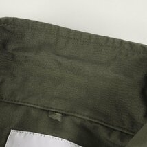 WTAPS ダブルタップス ジャケット サイズ:L 20AW リップストップ モジュラー シャツジャケット MODULAR / LS オリーブドラブ アウター_画像6