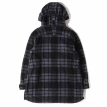 NONNATIVE ノンネイティブ チェック ウール プルオーバー フードジャケット コート STROLLER HOODED PULLOVER WIN PLAID CHECK 1_画像2