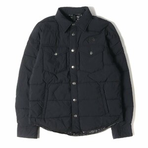 THE NORTH FACE ノースフェイス ジャケット サイズ:S ナイロン プリマロフト 中綿 シャツジャケット Stuffed Shirt NY81504 ブラック(K)