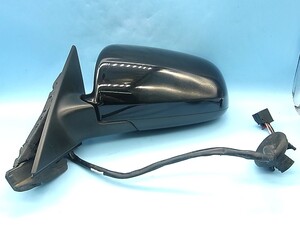 AU919 Audi A3 Sportback 3.2 (8PBUBF) original door mirror left [8P2858531L] LZ9Y Phantom black right steering wheel car 