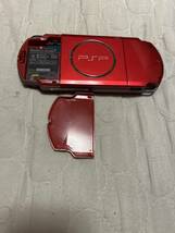 PSP本体　ラディアント・レッド(PSP-3000RR)　中古本体　通電確認済み_画像2