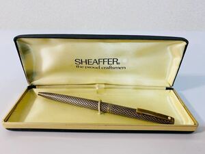 シェーファー SHEAFFERスターリングシルバー インペリアル ボールペン 青インク 