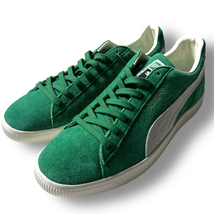 新品 PUMA プーマ 定価2万 SUEDE VTG AGED MIJ atmos別注モデル 本革 スウェードレザー スニーカー シューズ 386309 27cm ◆B2581_画像1