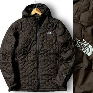 新品 THE NORTH FACE ノースフェイス 高機能中綿 V-MOTION 軽量 六角キルティング 2way エコダウンジャケット アウトドア XL ◆B2049c