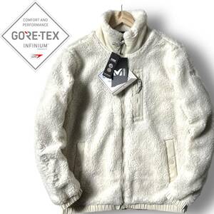 新品 MILLET ミレー GORE-TEX INFINIUM 韓国限定モデル 防寒 保温 ボアフリースジャケット ブルゾン アウトドアウェア XL メンズ ◆B1951d