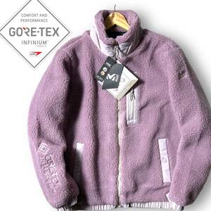 新品 MILLET ミレー GORE-TEX INFINIUM 韓国限定モデル 防寒 保温 ボアフリースジャケット ブルゾン アウトドアウェア L メンズ ◆B1929c