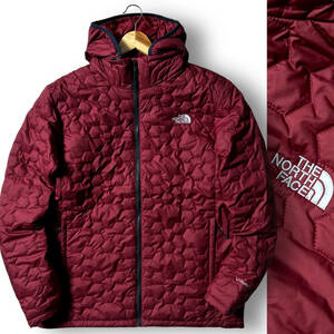 新品 THE NORTH FACE ノースフェイス 高機能中綿 V-MOTION 軽量 六角キルティング 2way エコダウンジャケット アウトドア XL ◆B2045e