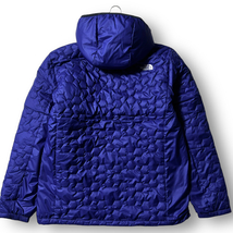 新品 THE NORTH FACE ノースフェイス 高機能中綿 V-MOTION 軽量 六角キルティング 2way エコダウンジャケット アウトドア XL ◆B2098g_画像2