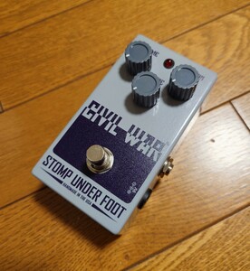 ほぼ未使用　STOMP UNDER FOOT CIVIL WAR FUZZ ファズ　マフ　BIG MUFF