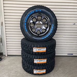 マッドクロス グレイス ◆TOYOオープンカントリーRT225/70R16 ホワイトレター　4本セットJB26JB23 ジムニー　リフトアップ　ブラッククリア