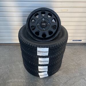 新品スタッドレス◆145/80R12◆ブリヂストンW300◆ マッドクロスレンジャー◆軽トラ軽バンアクティエブリィサンバーハイゼット　ブラック