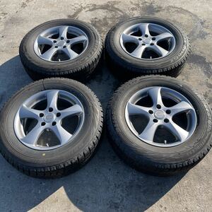 トップランスタッドレスセット　215/65R16ブリヂストンRevoGZ 6.5J+38 30系アルファードヴェルファイア20系　4本セット