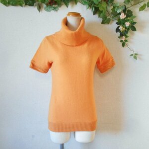  Love Boat LOVEBOAT knitted sweater ta-toru neck lady's made in Japan 