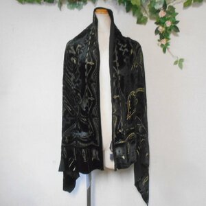  Etro ETRO shawl velour ... pattern lady's 