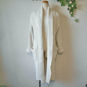  Rose Bud ROSE BUD knitted coat long cardigan lady's F