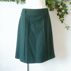  SunaUna Sunauna skirt lady's 38 autumn winter made in Japan world 