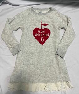 REDDY APPLE SEED トレーナー　トレーナーワンピース　120cm ワンピース