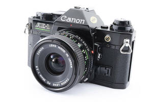 ★良品★ キャノン CANON AE-1 PROGRAM ブラック ＋ 35mm F2.8 ★シャッター全速OK！・露出計動作！　　　1216#88 #5524