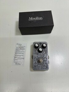 ♯【Moollon】ムーロン　distortion　ディストーション　BUFFER　ACE　動作品　ガリ音有　アダプターなし　エフェクター