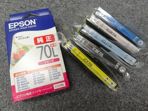 送料無料★EPSON 純正インク IC6CL70L 相当 大容量 6色セット 未使用品！