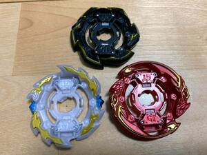  Bay Blade Burst Ace gran lock base 3 kind set B-133 Ace Dragon.St.Ch... Takara Tommy 