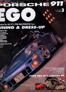 NEKO MO0K 55「PORSCHE EGO Vol.3」◆Magazine for ALL 911,928,968,PORSCHE Cars TUNING & DRESS-UP◆ポルシェ TYPE 993 911 Carrera RS◆