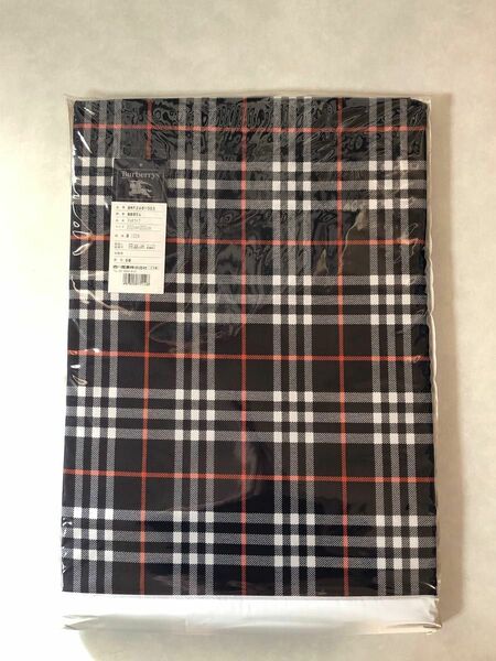 新品【BURBERRY】バーバリー　チェック柄　マルチファブ　ベッドカバー　ネイビー系