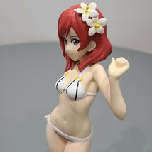 4☆100円～ 西木野真姫 ラブライブ！ 水着 フィギュア 2013プロジェクトラブライブ！ 高さ約24.5cm USED 現状品 他多数出品中!_画像8