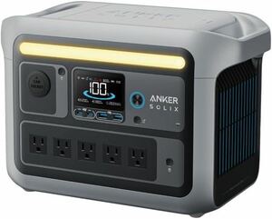 新商品　Anker ポータブル電源　Solix C800 Portable Power Station 768Wh 58分満充電 高出力AC(定格1200W / 瞬間最大1600W, 5ポート) 