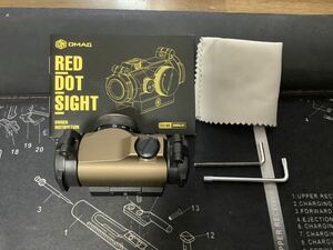 DMAG Red Dot Sight D2 FDE T2タイプ サークルドット ドットサイト 